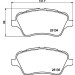 Hella | Bremsbelagsatz, Scheibenbremse | 8DB 355 020-621
