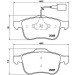 Brembo | Bremsbelagsatz, Scheibenbremse | P 23 132X Brembo | Bremsbelagsatz, Scheibenbremse | P 23 132X