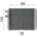 Mahle | Wärmetauscher, Innenraumheizung | AH 299 000P