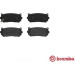 Brembo | Bremsbelagsatz, Scheibenbremse | P 30 008 Brembo | Bremsbelagsatz, Scheibenbremse | P 30 008