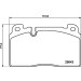 Hella | Bremsbelagsatz, Scheibenbremse | 8DB 355 021-331