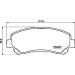 Hella | Bremsbelagsatz, Scheibenbremse | 8DB 355 015-911