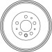 TRW | Bremstrommel | DB4189