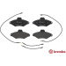 Brembo | Bremsbelagsatz, Scheibenbremse | P 61 052 Brembo | Bremsbelagsatz, Scheibenbremse | P 61 052