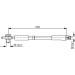 BOSCH | Bremsschlauch | 1 987 481 091 BOSCH | Bremsschlauch | 1 987 481 091