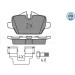 Meyle | Bremsbelagsatz, Scheibenbremse | 025 236 2316/PD Meyle | Bremsbelagsatz, Scheibenbremse | 025 236 2316/PD