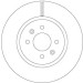 TRW Bremsscheibe DF6842