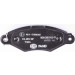 Hella Pagid | Bremsbelagsatz, Scheibenbremse | 8DB 355 012-711