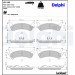 Delphi | Bremsbelagsatz, Scheibenbremse | LP1183 Delphi | Bremsbelagsatz, Scheibenbremse | LP1183