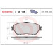 Brembo | Bremsbelagsatz, Scheibenbremse | P 83 105