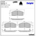 Delphi Bremsbelagsatz, Scheibenbremse LP1659