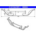 ATE | Feder, Bremssattel | 11.8116-0197.1 ATE | Feder, Bremssattel | 11.8116-0197.1