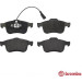 Brembo | Bremsbelagsatz, Scheibenbremse | P 23 130