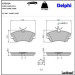 Delphi Bremsbelagsatz, Scheibenbremse LP1614