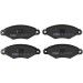 GDB1402 Bremsbelagsatz, Scheibenbremse COTEC