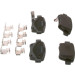 BOSCH | Bremsbelagsatz, Scheibenbremse | 0 986 424 798