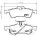 Hella | Bremsbelagsatz, Scheibenbremse | 8DB 355 013-461