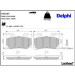 Delphi Bremsbelagsatz, Scheibenbremse LP2157