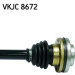 SKF | Antriebswelle | VKJC 8672 SKF | Antriebswelle | VKJC 8672