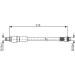BOSCH | Bremsschlauch | 1 987 476 032 BOSCH | Bremsschlauch | 1 987 476 032