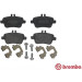 Brembo | Bremsbelagsatz, Scheibenbremse | P 50 091 Brembo | Bremsbelagsatz, Scheibenbremse | P 50 091