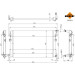 NRF | Kühler, Motorkühlung | 50042A NRF | Kühler, Motorkühlung | 50042A
