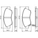 BOSCH | Bremsbelagsatz, Scheibenbremse | 0 986 494 299