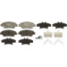 TRW Bremsbelagsatz, Scheibenbremse COTEC GDB3493