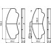 BOSCH | Bremsbelagsatz, Scheibenbremse | 0 986 494 850