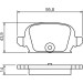 0 986 494 340 Bremsbelagsatz, Scheibenbremse