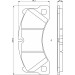 BOSCH Bremsbelagsatz, Scheibenbremse 0 986 494 787