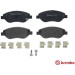Brembo | Bremsbelagsatz, Scheibenbremse | P 23 178 Brembo | Bremsbelagsatz, Scheibenbremse | P 23 178