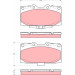 TRW | Bremsbelagsatz, Scheibenbremse | GDB3307 TRW | Bremsbelagsatz, Scheibenbremse | GDB3307