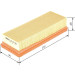 BOSCH 1 457 433 255 Luftfilter BOSCH 1 457 433 255 Luftfilter