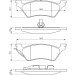 0 986 424 816 Bremsbelagsatz, Scheibenbremse
