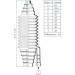 Spidan | Faltenbalgsatz, Lenkung | 84278 Spidan | Faltenbalgsatz, Lenkung | 84278