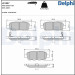 Delphi | Bremsbelagsatz, Scheibenbremse | LP1807 Delphi | Bremsbelagsatz, Scheibenbremse | LP1807