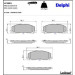 Delphi Bremsbelagsatz, Scheibenbremse LP2082