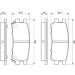 0 986 461 768 Bremsbelagsatz, Scheibenbremse