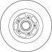 Bremsscheibe TRW SINGLE DF6127BS