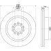 Hella | Bremsscheibe | 8DD 355 129-191