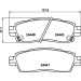 Hella Pagid | Bremsbelagsatz, Scheibenbremse | 8DB 355 012-821
