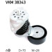 SKF | Spannrolle, Keilrippenriemen | VKM 38343