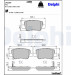 Delphi | Bremsbelagsatz, Scheibenbremse | LP2206 Delphi | Bremsbelagsatz, Scheibenbremse | LP2206