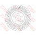 TRW | Bremsscheibe | DF6433S TRW | Bremsscheibe | DF6433S