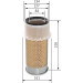 BOSCH 1 457 433 674 Luftfilter