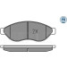 Meyle | Bremsbelagsatz, Scheibenbremse | 025 244 6819-1/PD Meyle | Bremsbelagsatz, Scheibenbremse | 025 244 6819-1/PD