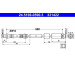 ATE | Bremsschlauch | 24.5125-0230.3, 24.5169-0590.3