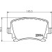 Hella Pagid | Bremsbelagsatz, Scheibenbremse | 8DB 355 010-601