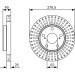 BOSCH | Bremsscheibe | 0 986 479 A62 BOSCH | Bremsscheibe | 0 986 479 A62
